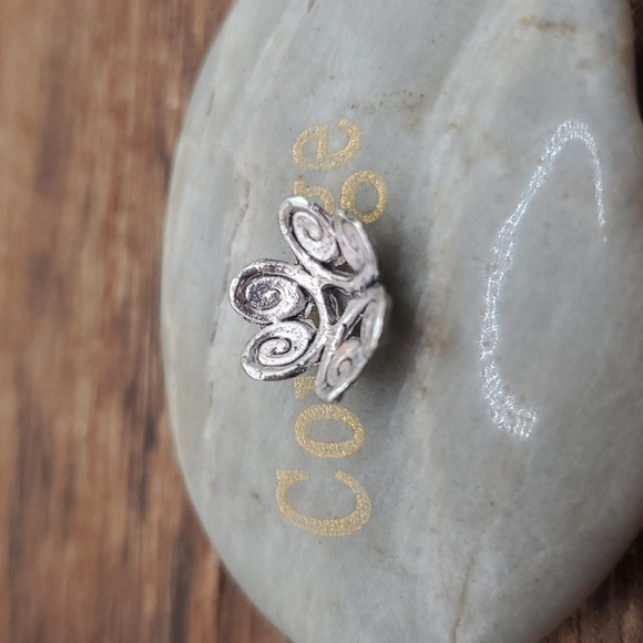 sterling celtic bloom charm‎